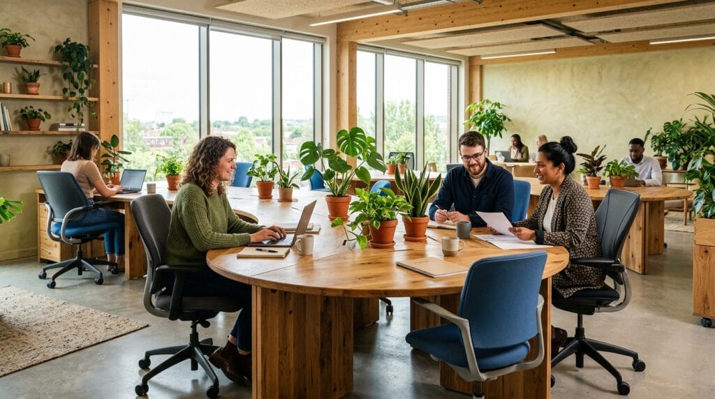 circular office furniture for a sustainable professional workspace