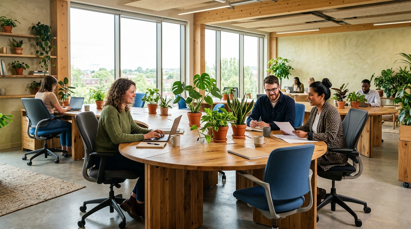 circular office furniture for a sustainable professional workspace