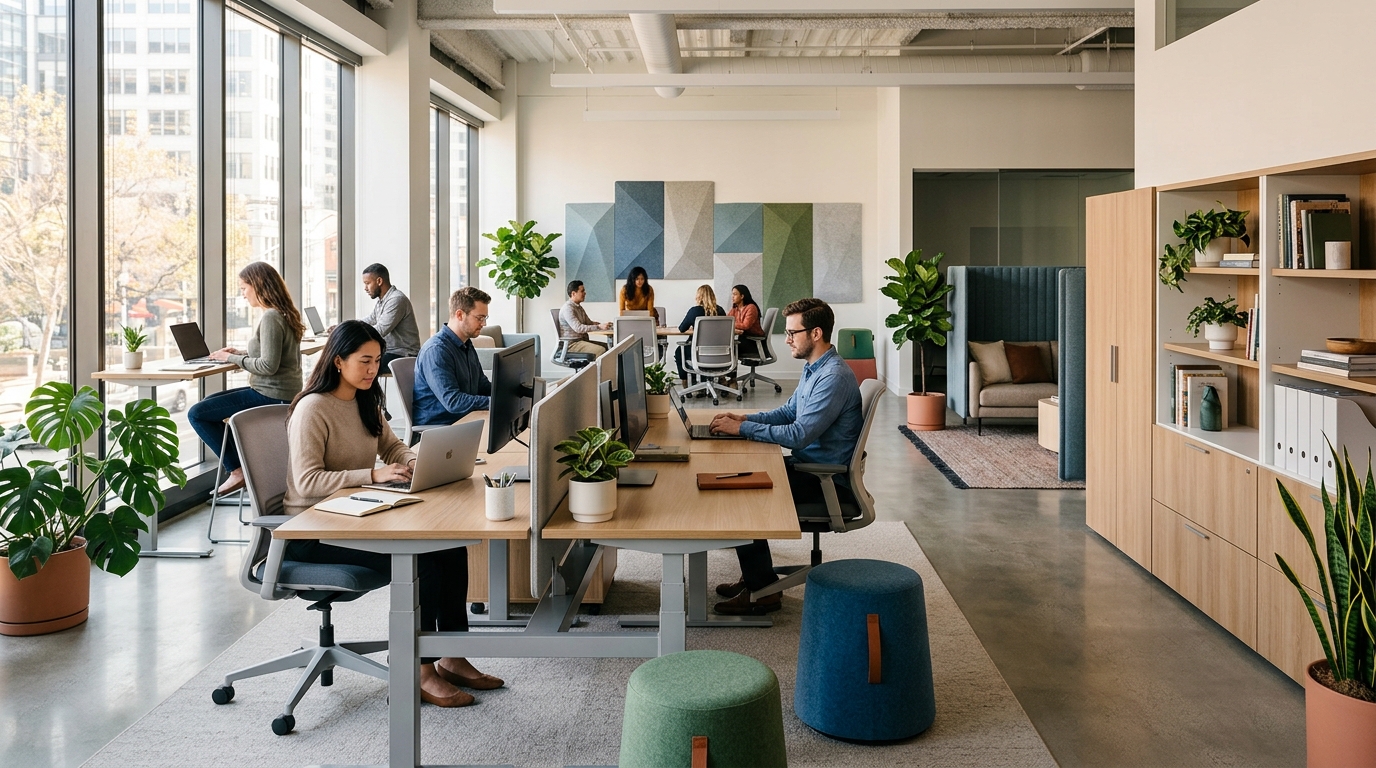 modular office furniture for a flexible workspace in 2026